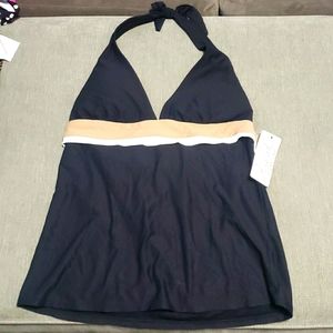 New Anne Cole Swim Halter Top